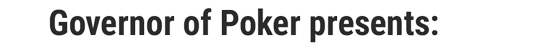 Poker World text